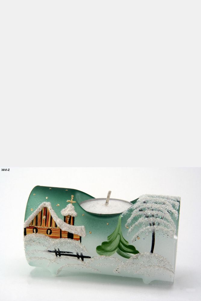 Válec vánoční I - zelená